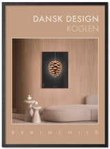 Brainchild – Plakat – Danish Design – Rum – Brun – Kogle
