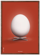 Brainchild – Plakat – Klassisk – Rød – Æg