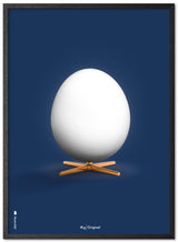 Brainchild – Plakat – Klassisk – Mørkeblå – Æg