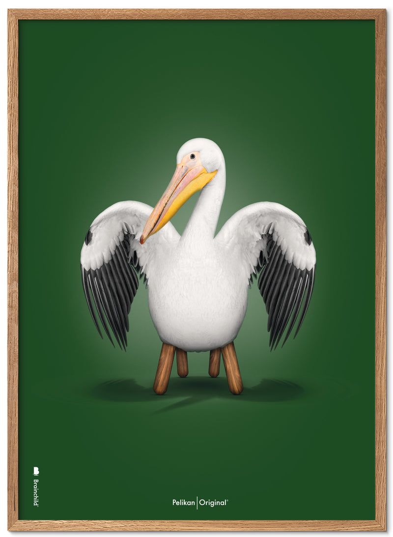 Brainchild – Plakat – Klassisk – Grøn – Pelikan