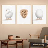 Brainchild – 3 valgfri plakater – Akvarel – 50x70 cm