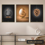 Brainchild – 3 valgfri lærredsprint – Klassisk – 50x70 cm