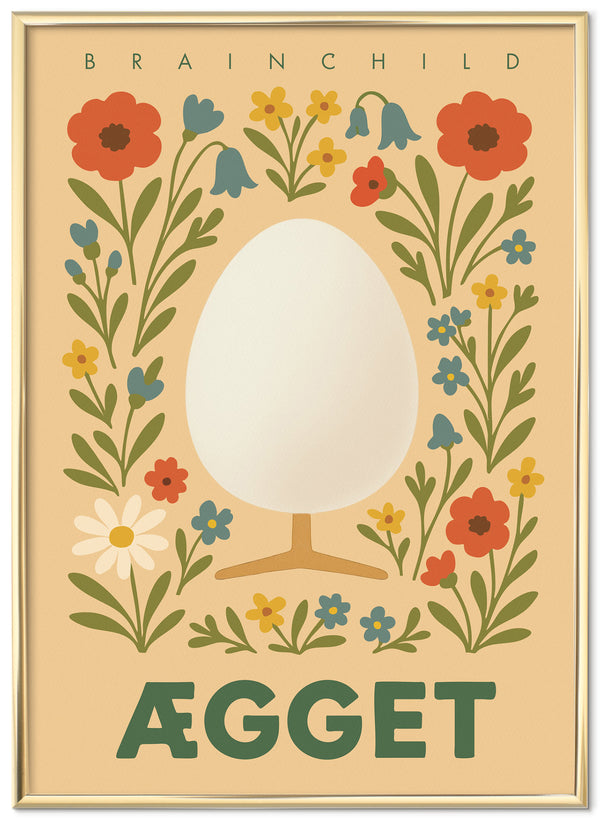 Brainchild – Plakat – Flora – Varm sand – Æg