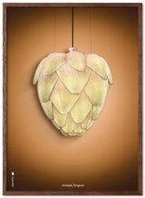 Brainchild – Plakat – Klassisk – Brun – Artiskok