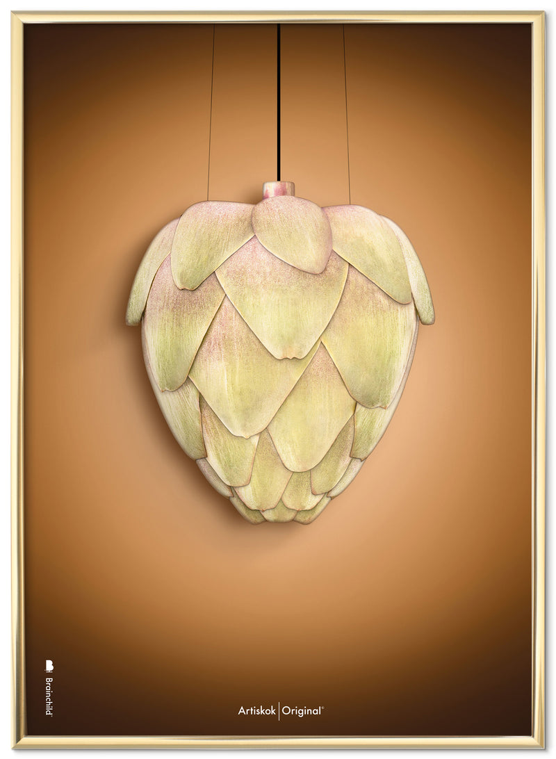 Brainchild – Plakat – Klassisk – Brun – Artiskok