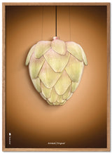 Brainchild – Plakat – Klassisk – Brun – Artiskok