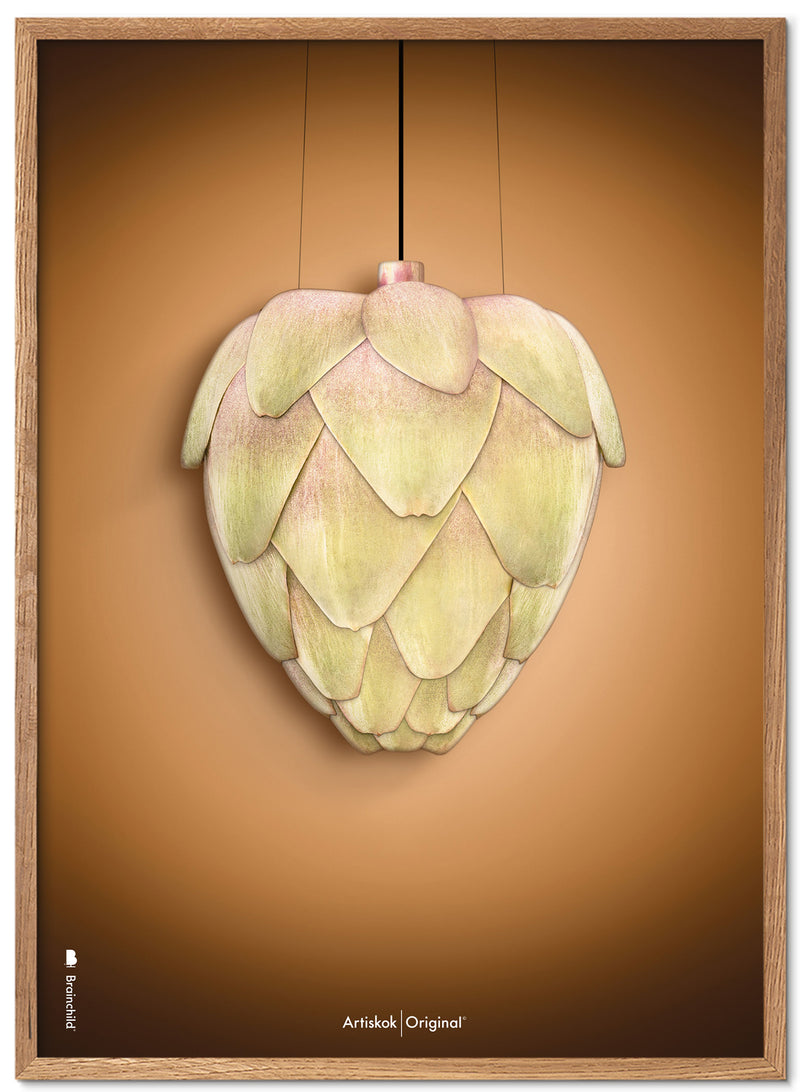 Brainchild – Plakat – Klassisk – Brun – Artiskok