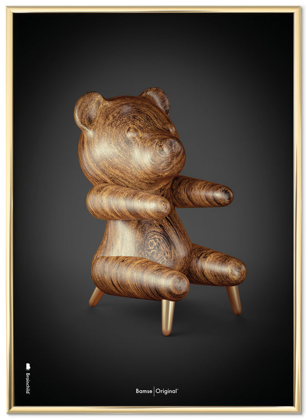 Brainchild – Plakat – Klassisk – Sort – Bamse Figuren