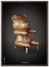 Brainchild – Plakat – Klassisk – Sort – Bamse Figuren