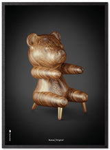 Brainchild – Plakat – Klassisk – Sort – Bamse Figuren