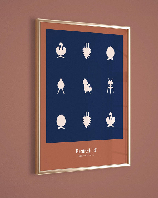 Brainchild – Plakat – Designikoner – Blå