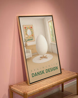 Brainchild – Lærredsprint – Danish Design – Rum – Æg