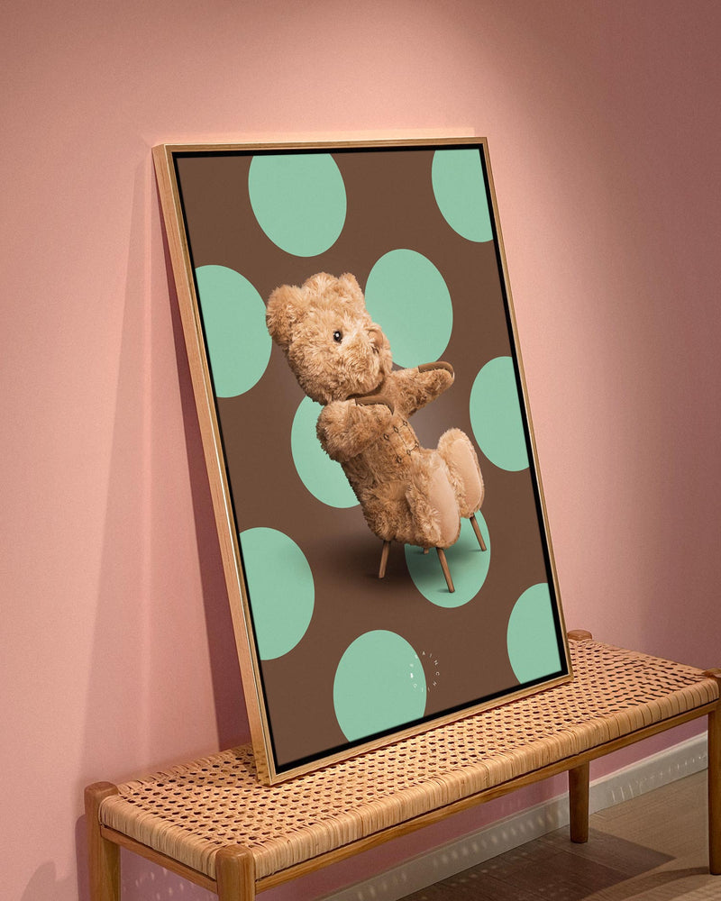 Brainchild – Lærredsprint – Modern Edition – Bamse