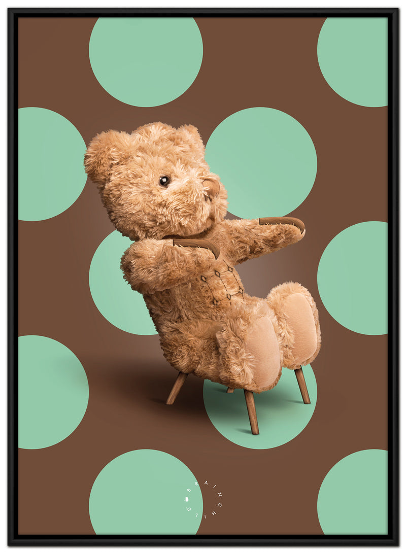 Brainchild – Lærredsprint – Modern Edition – Bamse