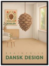 Brainchild – Lærredsprint – Danish Design – Rum – Kogle