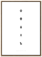 Brainchild – Lærredsprint – Designikoner – Hvid – Essens