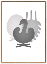 Brainchild – Lærredsprint – Designikoner – Hvid – Symfoni