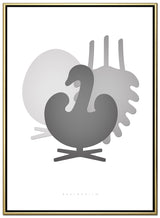 Brainchild – Lærredsprint – Designikoner – Hvid – Symfoni
