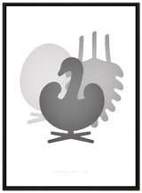 Brainchild – Lærredsprint – Designikoner – Hvid – Symfoni
