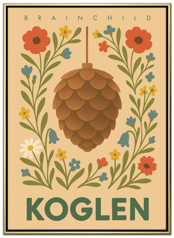 Brainchild – Lærredsprint – Flora – Varm sand – Kogle