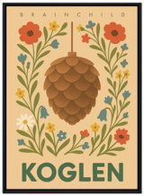 Brainchild – Lærredsprint – Flora – Varm sand – Kogle