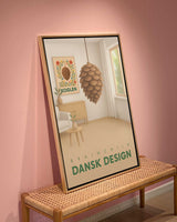 Brainchild – Lærredsprint – Danish Design – Rum – Kogle