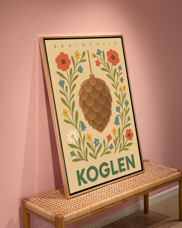 Brainchild – Lærredsprint – Flora – Varm sand – Kogle