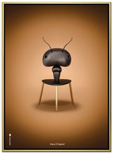 Brainchild – Lærredsprint – Klassisk – Brun – Myre