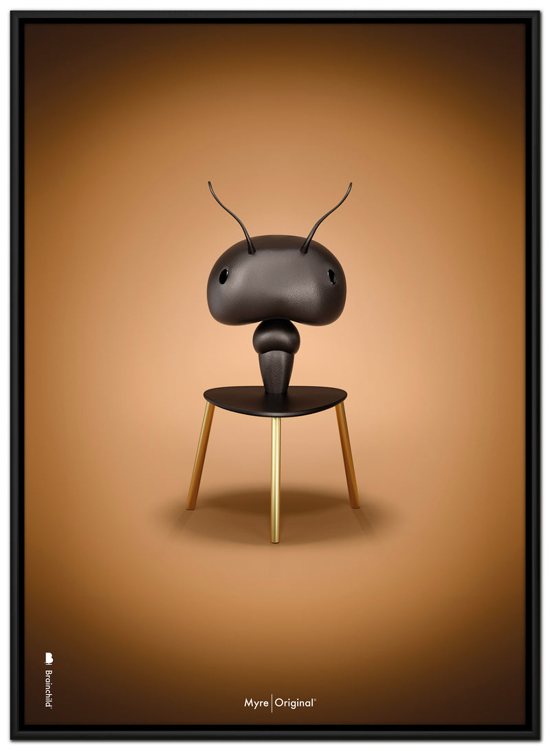 Brainchild – Lærredsprint – Klassisk – Brun – Myre