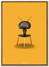 Brainchild – Lærredsprint – Klassisk – Gul – Myre