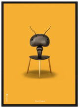 Brainchild – Lærredsprint – Klassisk – Gul – Myre