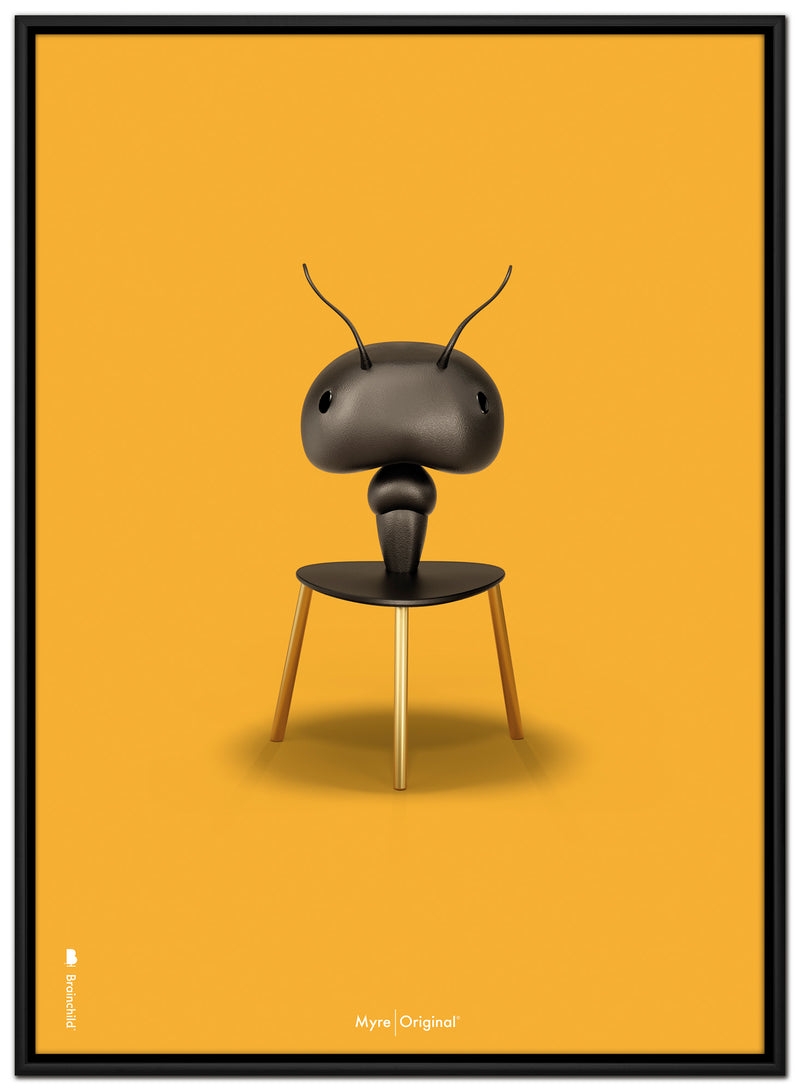 Brainchild – Lærredsprint – Klassisk – Gul – Myre