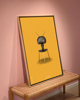 Brainchild – Lærredsprint – Klassisk – Gul – Myre