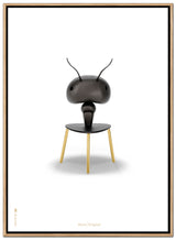 Brainchild – Lærredsprint – Klassisk – Hvid – Myre