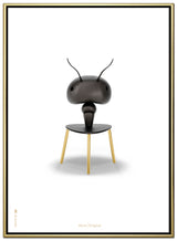 Brainchild – Lærredsprint – Klassisk – Hvid – Myre