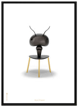 Brainchild – Lærredsprint – Klassisk – Hvid – Myre