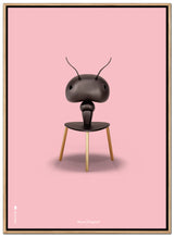 Brainchild – Lærredsprint – Klassisk – Rosa – Myre