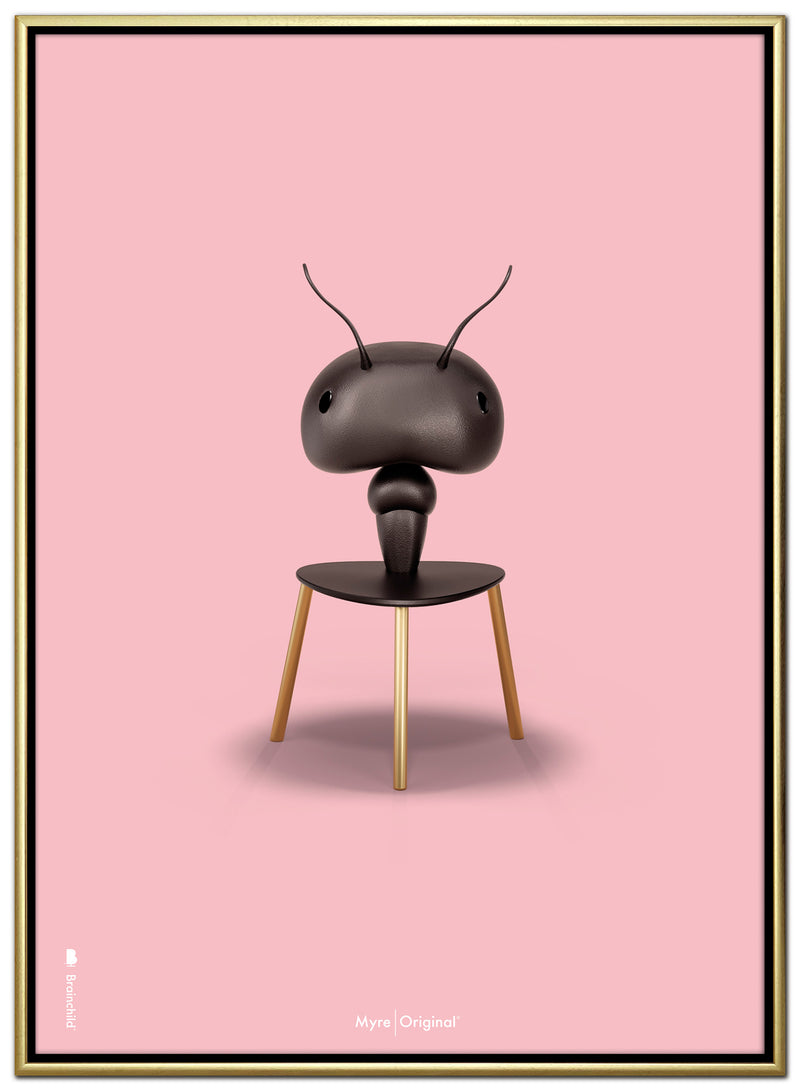 Brainchild – Lærredsprint – Klassisk – Rosa – Myre