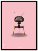 Brainchild – Lærredsprint – Klassisk – Rosa – Myre