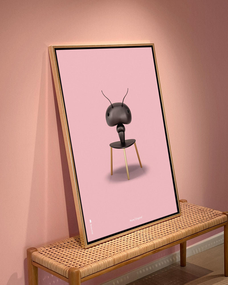 Brainchild – Lærredsprint – Klassisk – Rosa – Myre