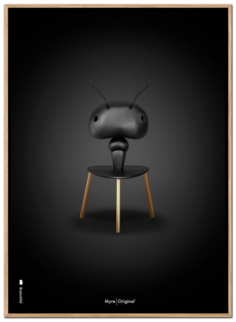 Brainchild – Lærredsprint – Klassisk – Sort – Myre