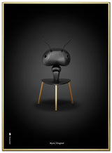 Brainchild – Lærredsprint – Klassisk – Sort – Myre