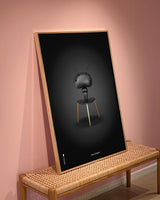 Brainchild – Lærredsprint – Klassisk – Sort – Myre