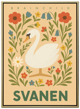 Brainchild – Lærredsprint – Flora – Varm sand – Svane