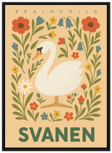 Brainchild – Lærredsprint – Flora – Varm sand – Svane