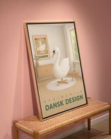 Brainchild – Lærredsprint – Danish Design – Rum – Svane