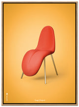 Brainchild – Lærredsprint – Klassisk – Gul – Tunge