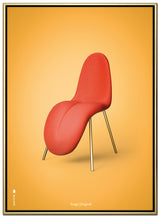 Brainchild – Lærredsprint – Klassisk – Gul – Tunge