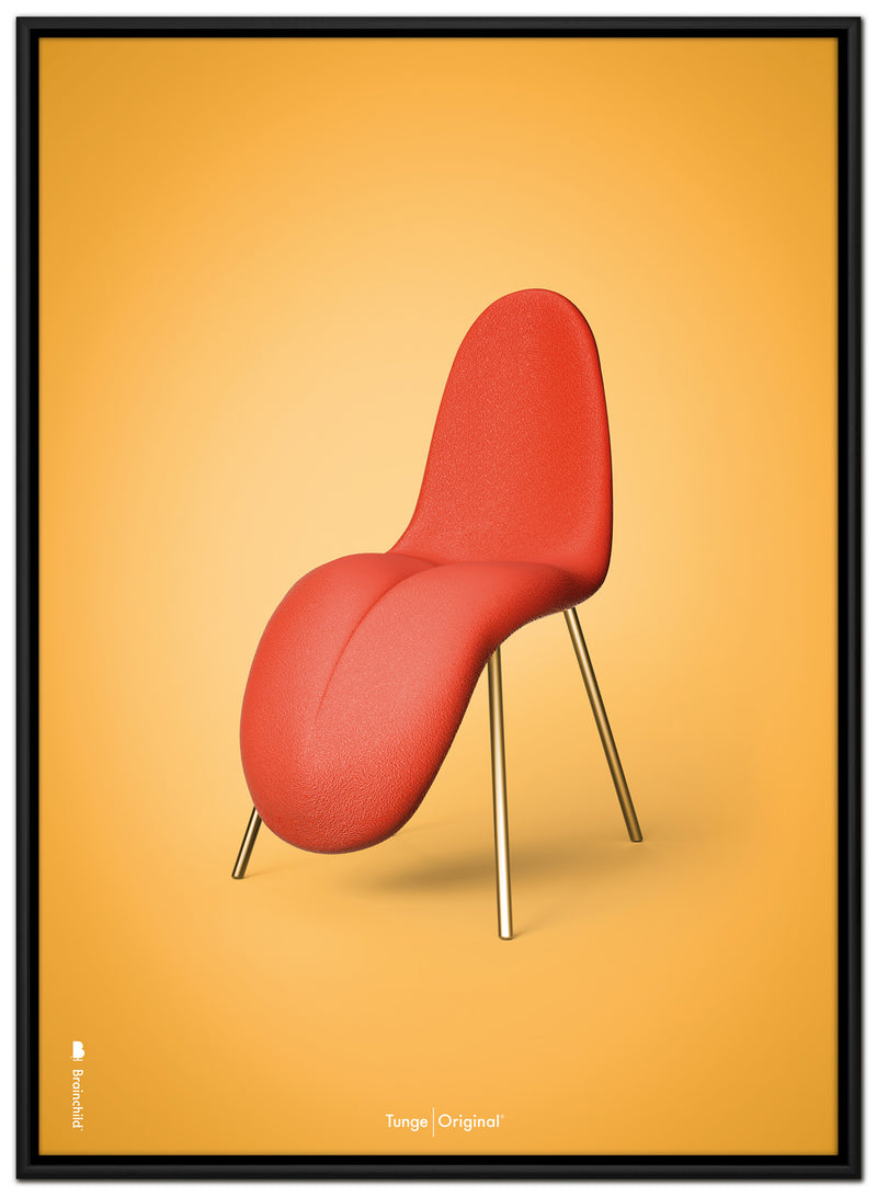 Brainchild – Lærredsprint – Klassisk – Gul – Tunge