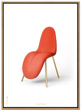 Brainchild – Lærredsprint – Klassisk – Hvid – Tunge